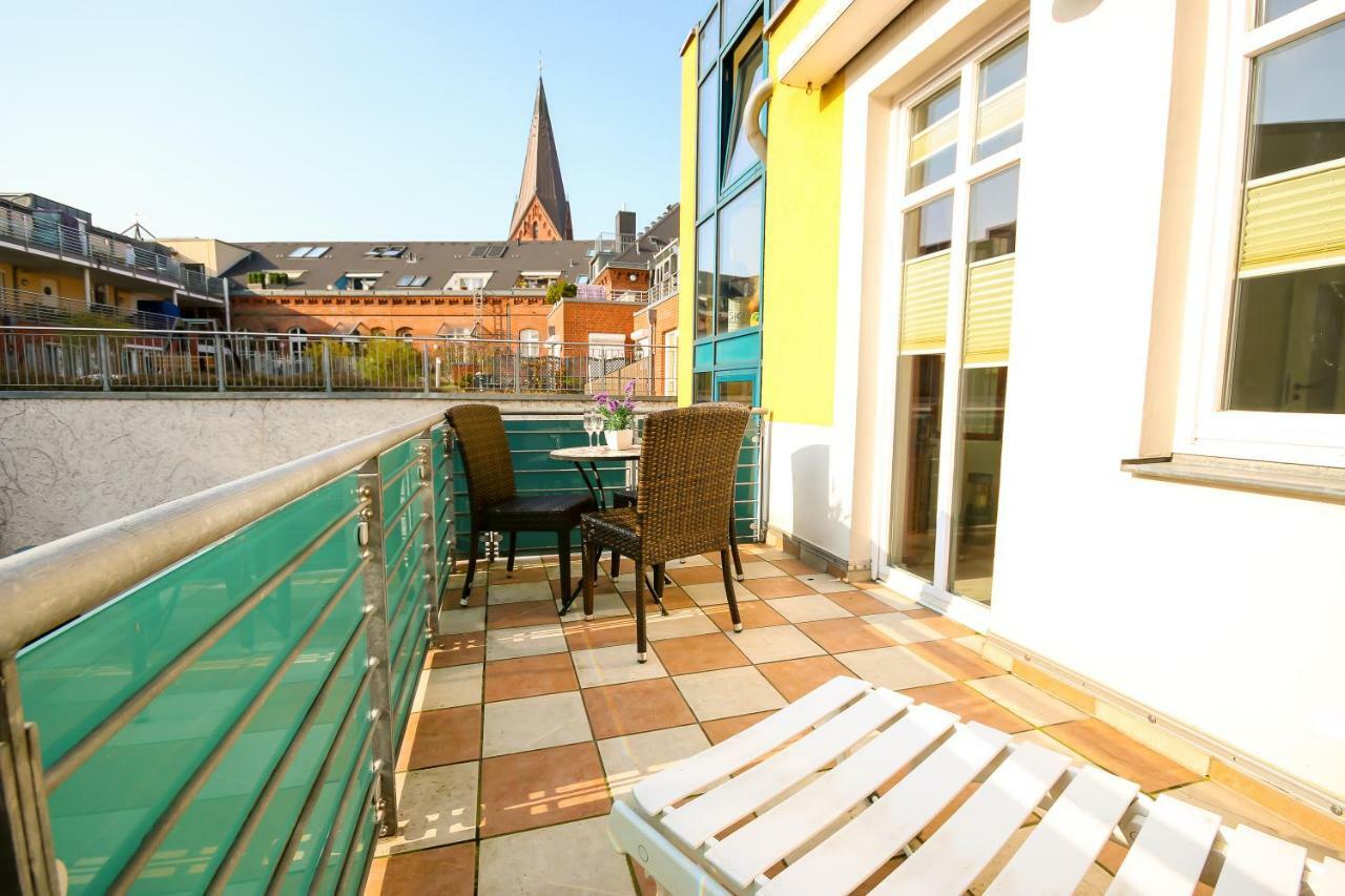 Ferienwohnung Min Herzing Rostock Dış mekan fotoğraf